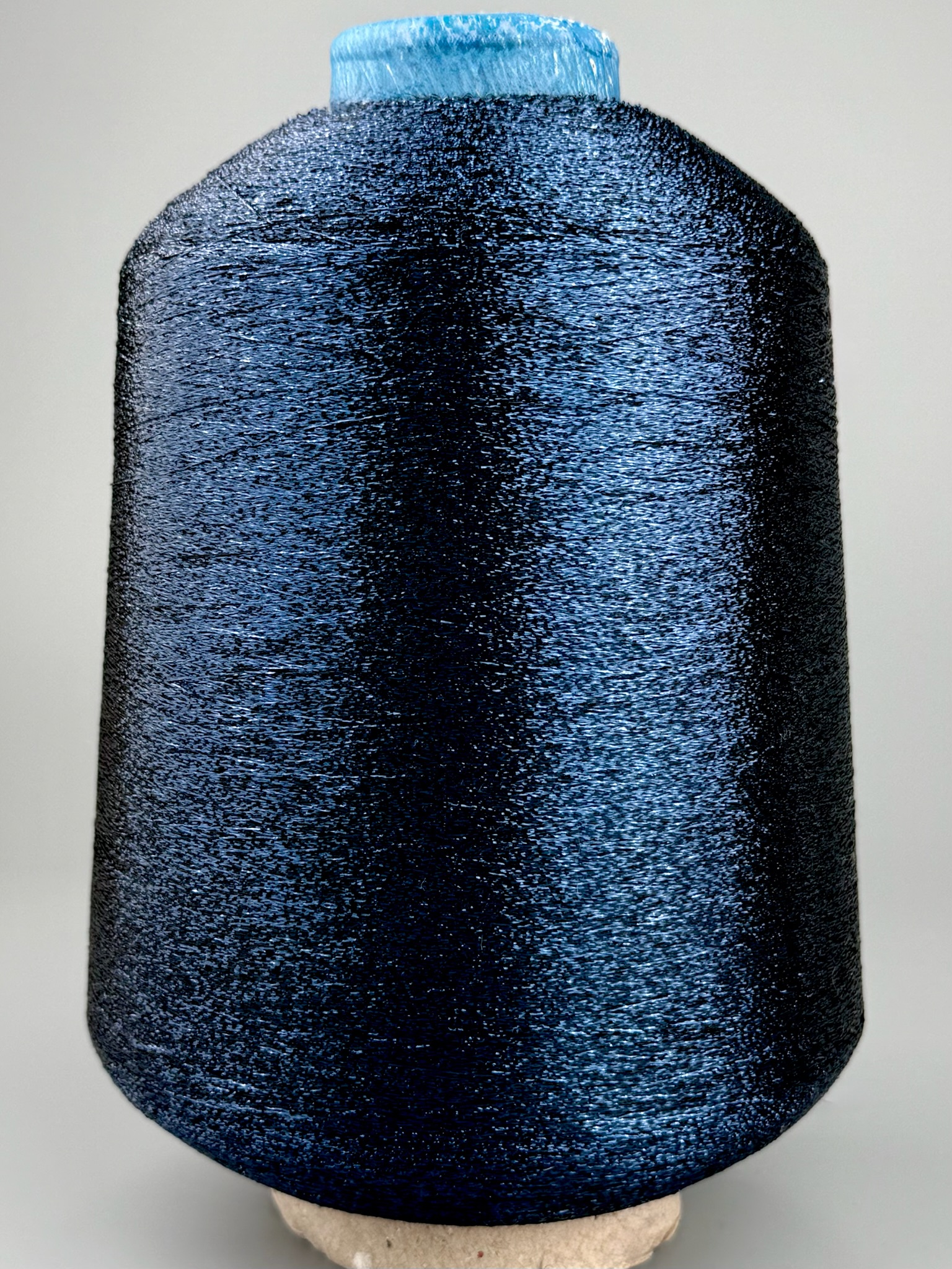 Lurexgarn 10000m/100g – Metallfaser col. Nachtblau foto 2